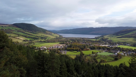 Thumbnail for Drone Highlands town pan