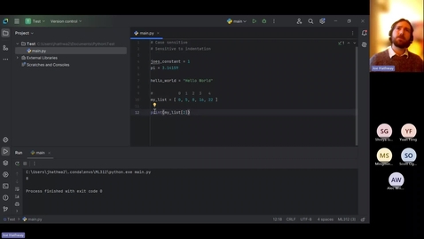 Thumbnail for Intro To Python | Part 7 | Control Flow Statements