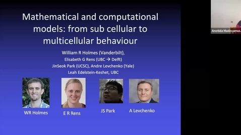 Thumbnail for entry UK-APASI in Mathematical Sciences: Leah Edelstein-Keshe