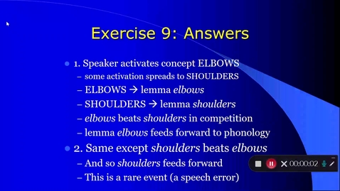 Thumbnail for Language Production Lecture 3 Part 10