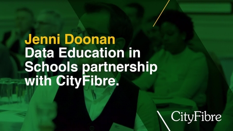 Thumbnail for entry Cityfibre and Data Education in Schools