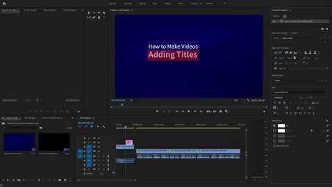Thumbnail for How to Add University of Edinburgh Graphics to Videos