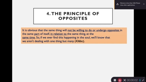 Thumbnail for Plato Lecture 6.2