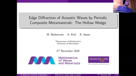 Thumbnail for entry Waves in Complex Continua (Wavinar) - Matthew Nethercote