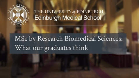 Thumbnail for What our graduates thought about their MSc by Research degree