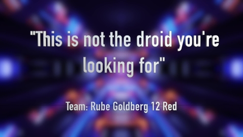 Thumbnail for entry G12 Red - This is not the droid you're Looking for