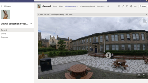Thumbnail for Introduction to the Digital Education Programme Teams group
