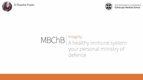 Thumbnail for entry B1. A healthy immune system