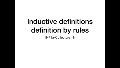 Thumbnail for CL - 18 -  rules