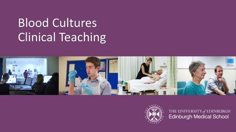 Thumbnail for Blood Cultures Presentation