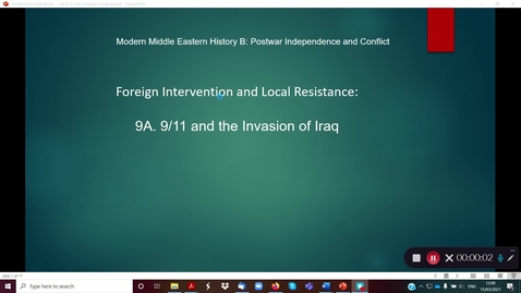 Thumbnail for 9A 9.11 and The Invasion of Iraq part 1