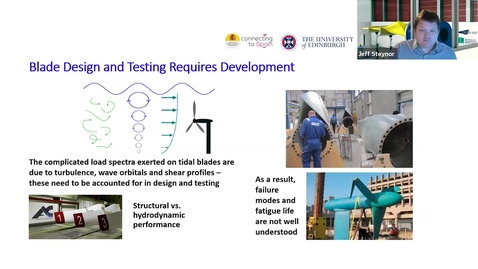 Thumbnail for entry Jeff Steynor: &quot;FASTBLADE: The world's first regenerative fatigue test facility for tidal blades&quot;