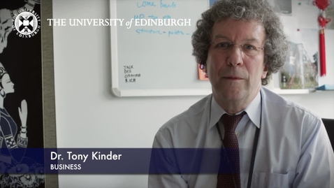 Thumbnail for entry Tony Kinder-Business-Research In A Nutshell-Business School-12/07/2012