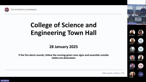 Thumbnail for CSE Town Hall 28-01-2025