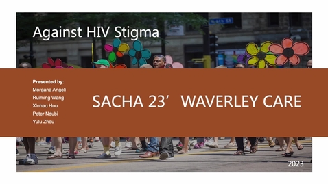 Thumbnail for SACHA '23 - Waverley Care: Group 3 Proposal
