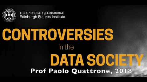 Thumbnail for Paolo Quattrone Week 5a 2018 Data Controveries