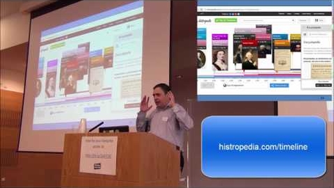 Thumbnail for Martin Poulter on Histropedia at Repository Fringe 2016