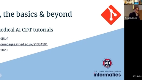 Thumbnail for Git, The basics and beyond Part 1