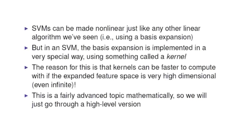 Thumbnail for Non-Linear SVMs