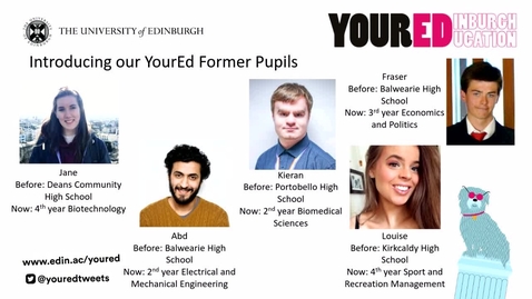 Thumbnail for entry YourEd: Q&amp;A with Former Pupils