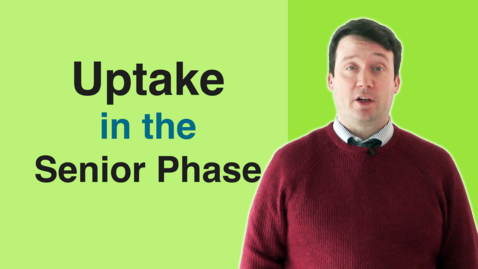 Thumbnail for Andrew McCulloch - Curriculum - Uptake - Senior Phase