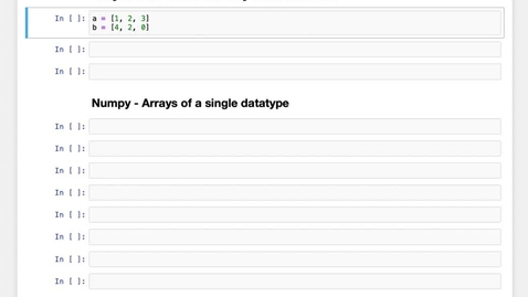 Thumbnail for entry Why do we need Numpy and Pandas?