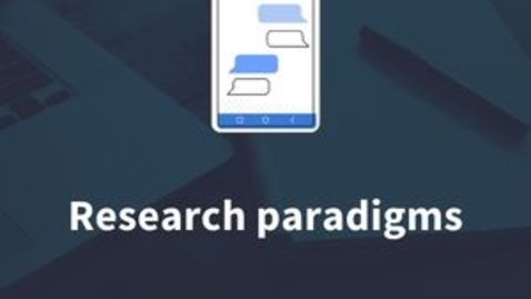 Thumbnail for entry Research Paradigms