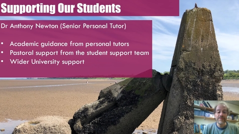 Thumbnail for entry Year 2: Personal Tutor and Student Support Information