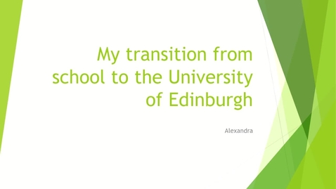 Thumbnail for YourEd: My transition from an Access course to Medicine