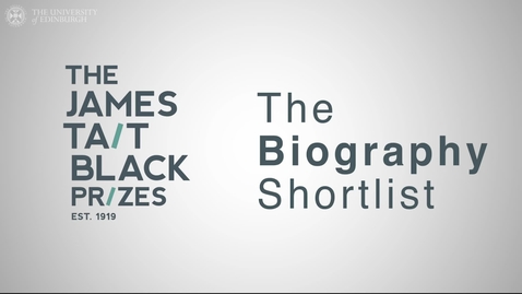 Thumbnail for entry James Tait Black 2021 - Biography shortlist