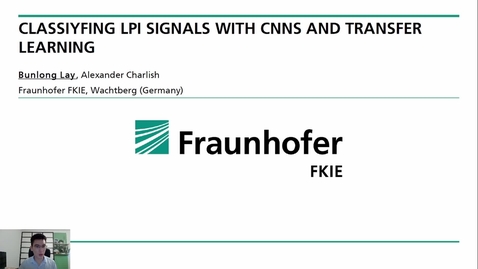 Thumbnail for entry Classifying LPI signals with transfer learning on CNN architectures