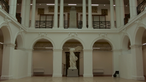 Thumbnail for Marble statue in hall