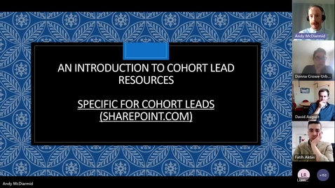 Thumbnail for Cohort Lead Briefing (2 of 6) College Experiences 09.08.23