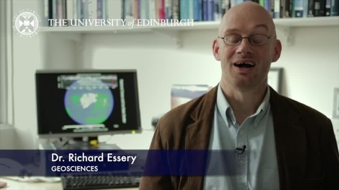 Thumbnail for entry Richard Essery - Geoscience- Research In A Nutshell - School of GeoSciences -05/03/2013