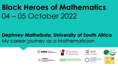 Thumbnail for BHoM 2022 - Dephney Mathebula
