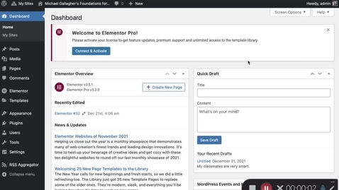Thumbnail for Blogging: adding pages