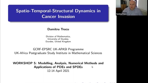 Thumbnail for entry UK-APASI in Mathematical Sciences: Dumitru Trucu