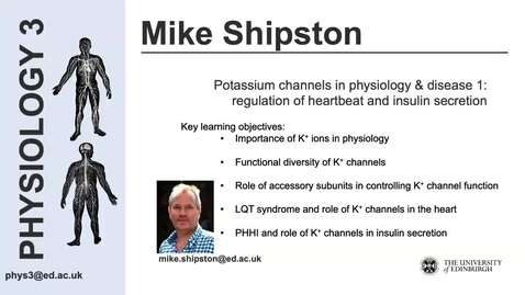 Thumbnail for K + Channels and Disease 1