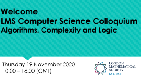 Thumbnail for entry LMS Computer Science Colloquium - Nobuko Yoshida (Imperial College London)