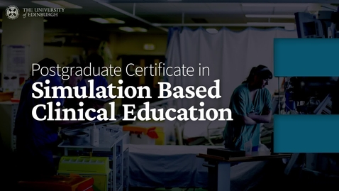 Thumbnail for entry Simulation-Based Clinical Education