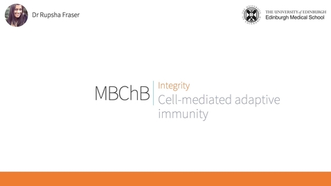Thumbnail for B6. Cell-mediated adaptive immunity (2022)