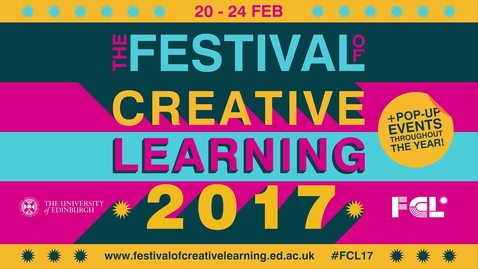 Thumbnail for entry Festival of Creative Learning 2017