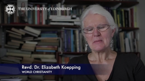 Thumbnail for entry Elizabeth Koepping- World Christianity-Research In A Nutshell-School of Divinity-02/08/2012