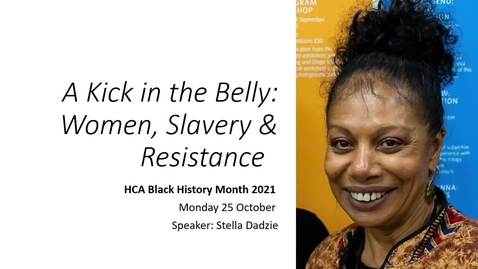 Thumbnail for entry A Kick in the Belly: Women, Slavery &amp; Resistance