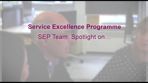 Thumbnail for SEP team: Spotlight on. . .part two