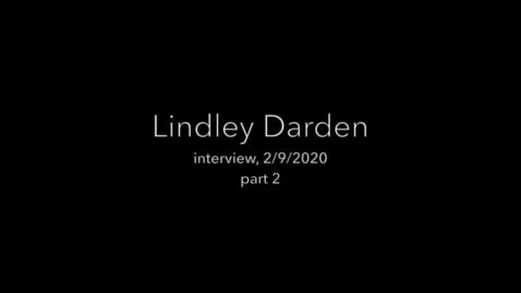 Thumbnail for entry Darden interview part 2