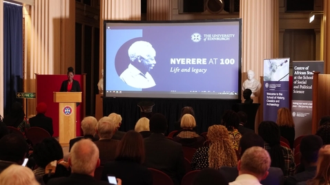 Thumbnail for Nyerere at 100 - Mwalimu, Heri ya 100 (Swahili poetry reading)