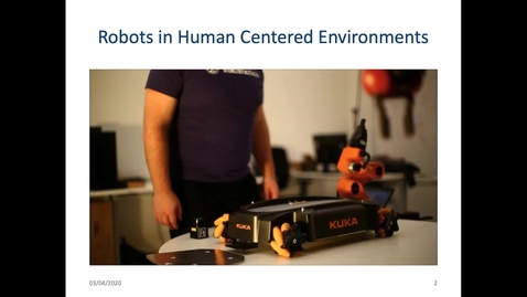 Thumbnail for Robots in Human Centred Environments  - Dr. Subramanian Ramamoorthy (Informatics/Robotics)