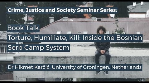 Thumbnail for entry CJS Seminar:   Hikmet Karčić