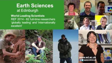 Thumbnail for entry Earth Sciences at Edinburgh Open Day Talk (unclipped)